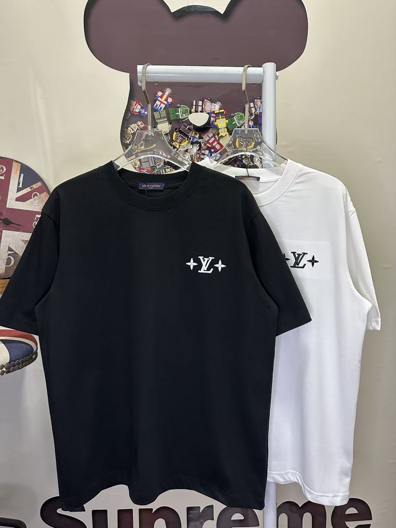 LOUIS VUITTON L26612 Short Sleeve T-Shirt Style 1