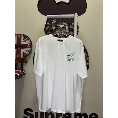 LOUIS VUITTON L26613 Short Sleeve T-Shirt Style 1 01