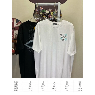 LOUIS VUITTON L26613 Short Sleeve T-Shirt Style 1 02