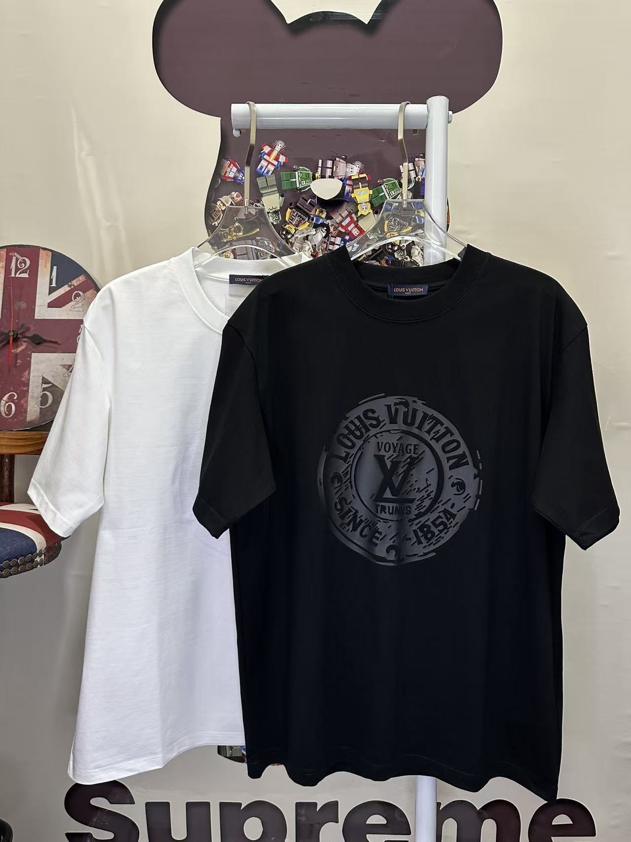 LOUIS VUITTON L26615 Short Sleeve T-Shirt Style 1