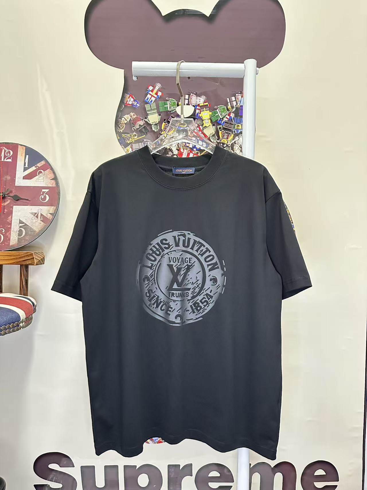 LOUIS VUITTON L26615 Short Sleeve T-Shirt Style 1
