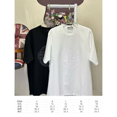LOUIS VUITTON L26615 Short Sleeve T-Shirt Style 2 02