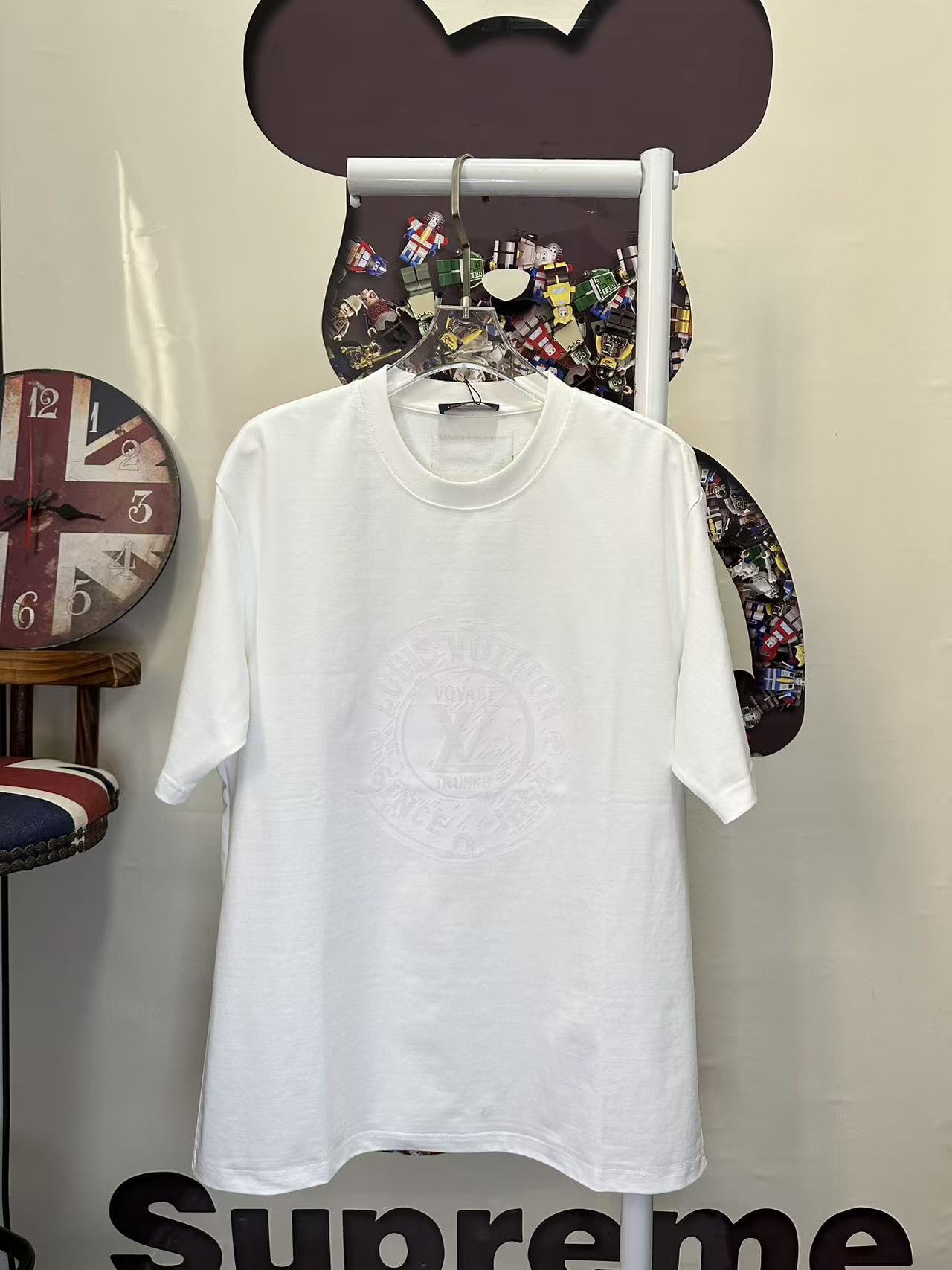 LOUIS VUITTON L26615 Short Sleeve T-Shirt Style 2