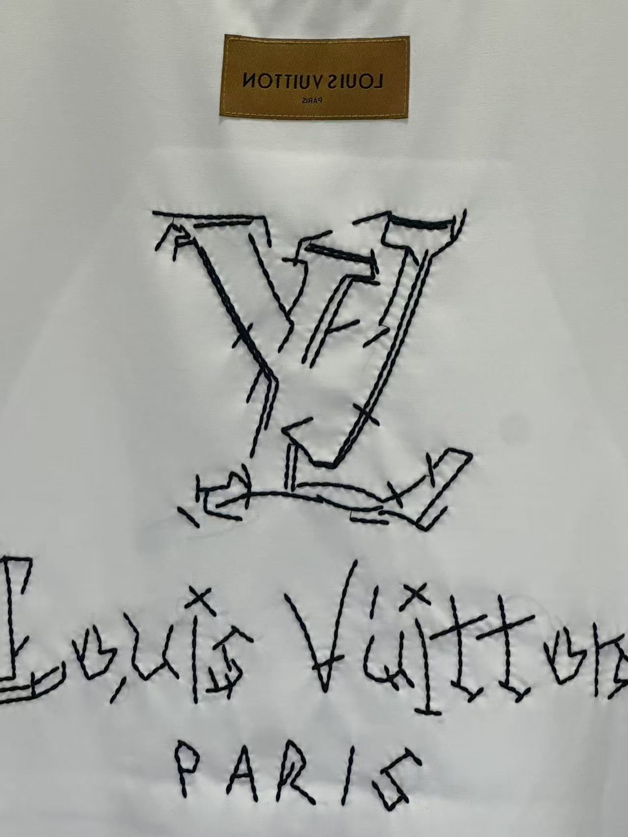 LOUIS VUITTON L26618 Short Sleeve T-Shirt Style 1