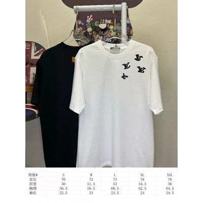 LOUIS VUITTON L26716 Short Sleeve T-Shirt Style 2 02