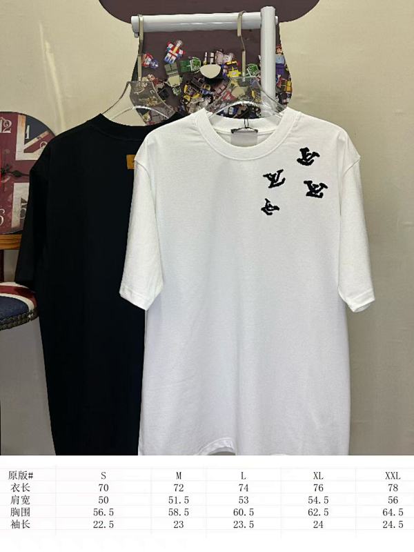 LOUIS VUITTON L26716 Short Sleeve T-Shirt Style 3