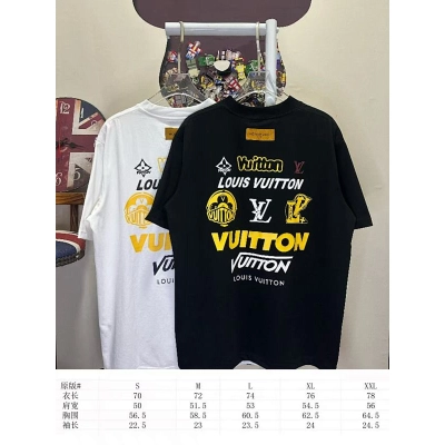 LOUIS VUITTON L26718 Short Sleeve T-Shirt Style 1 02