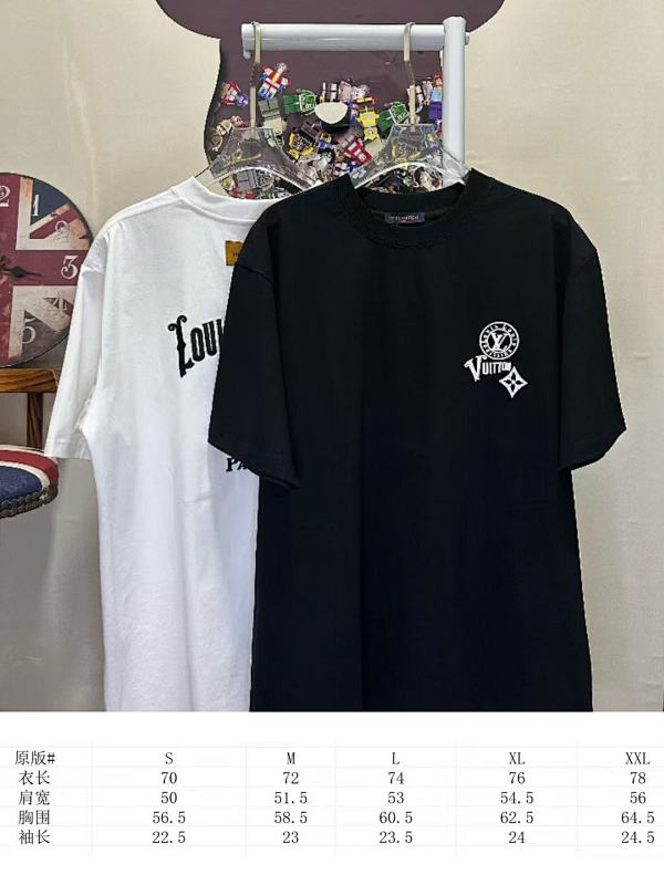 LOUIS VUITTON L26726 Short Sleeve T-Shirt Style 1