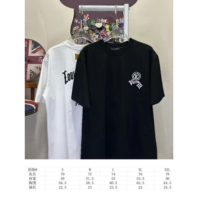 LOUIS VUITTON L26726 Short Sleeve T-Shirt Style 1 02