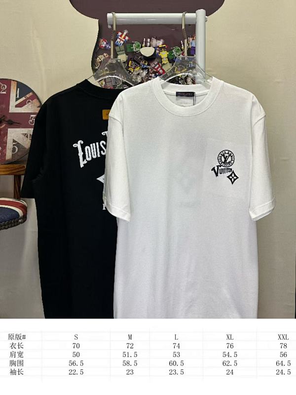 LOUIS VUITTON L26726 Short Sleeve T-Shirt Style 2