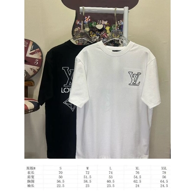 LOUIS VUITTON L26727 Short Sleeve T-Shirt Style 1 02