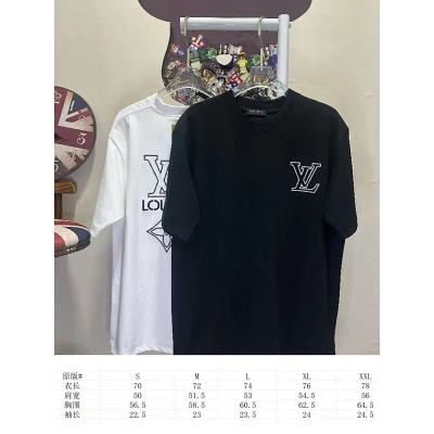 LOUIS VUITTON L26727 Short Sleeve T-Shirt Style 2 02