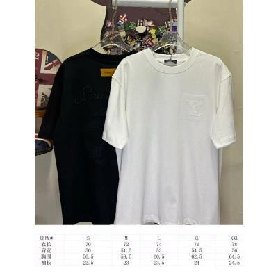 LOUIS VUITTON L26728 Short Sleeve T-Shirt Style 1 02