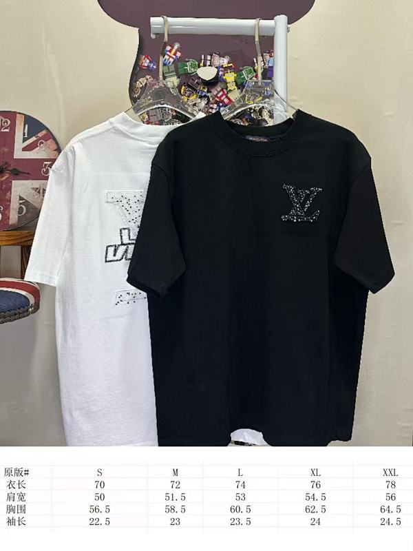 LOUIS VUITTON L26749 Short Sleeve T-Shirt