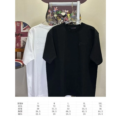 LOUIS VUITTON L26757 Short Sleeve T-Shirt Style 1 02