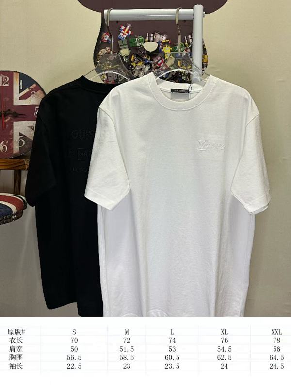 LOUIS VUITTON L26757 Short Sleeve T-Shirt Style 2