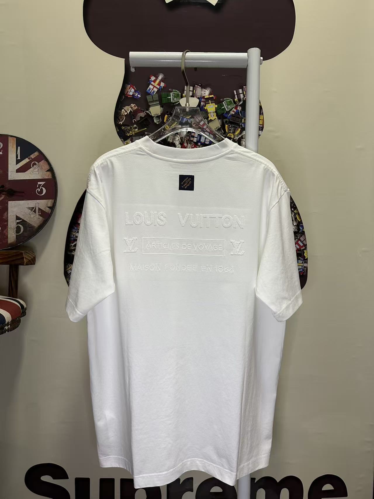 LOUIS VUITTON L26757 Short Sleeve T-Shirt Style 2
