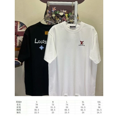 LOUIS VUITTON L26767 Short Sleeve T-Shirt Style 1 02