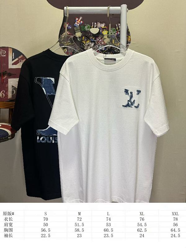 LOUIS VUITTON L26770 Short Sleeve T-Shirt Style 1