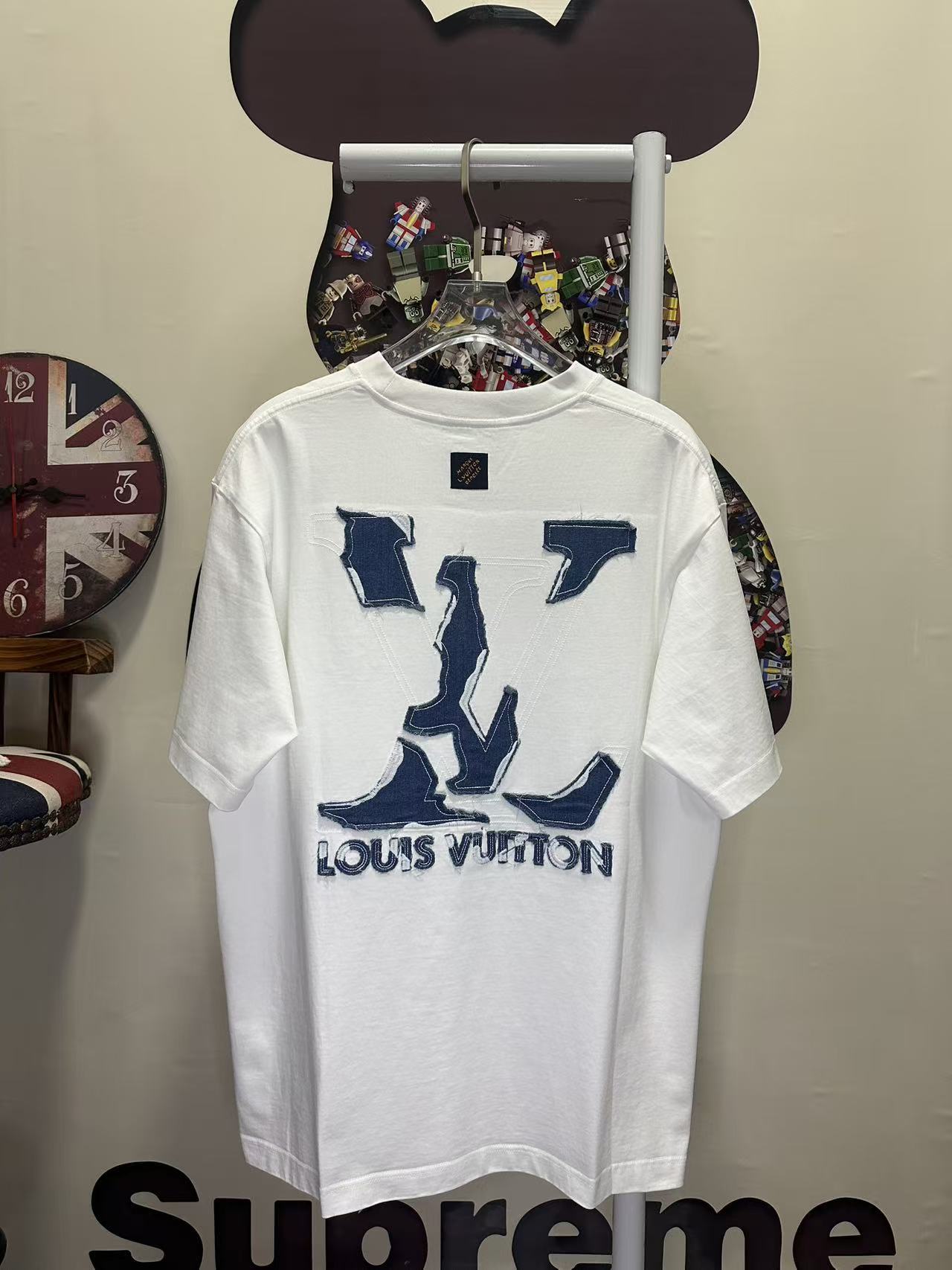 LOUIS VUITTON L26770 Short Sleeve T-Shirt Style 1
