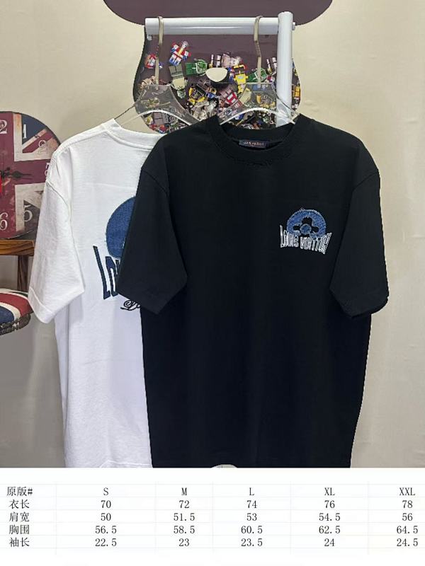 LOUIS VUITTON L26771 Short Sleeve T-Shirt Style 2
