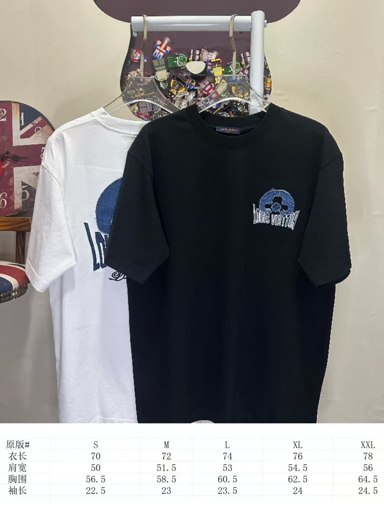 LOUIS VUITTON L26771 Short Sleeve T-Shirt Style 2