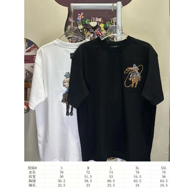 LOUIS VUITTON L26773 Short Sleeve T-Shirt Style 2 02