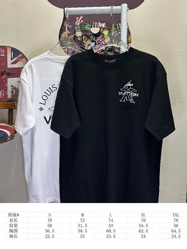LOUIS VUITTON L26777 Short Sleeve T-Shirt Style 1
