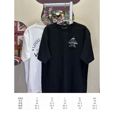 LOUIS VUITTON L26777 Short Sleeve T-Shirt Style 1 02