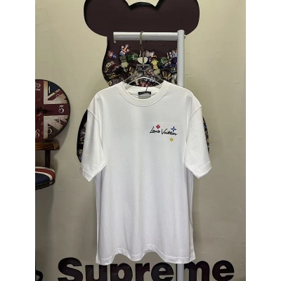 LOUIS VUITTON L26816 Short Sleeve T-Shirt Style 1 01