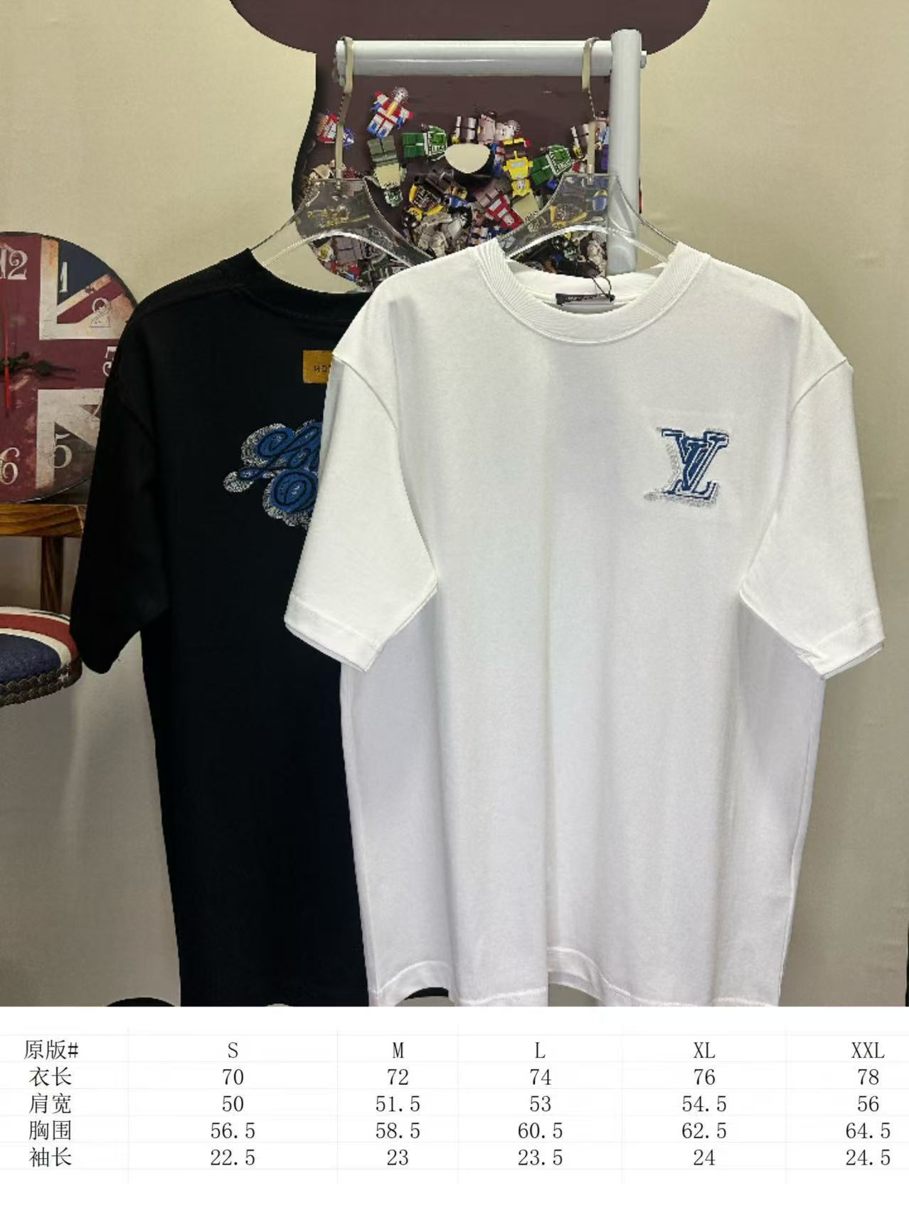LOUIS VUITTON L26862 Short Sleeve T-Shirt