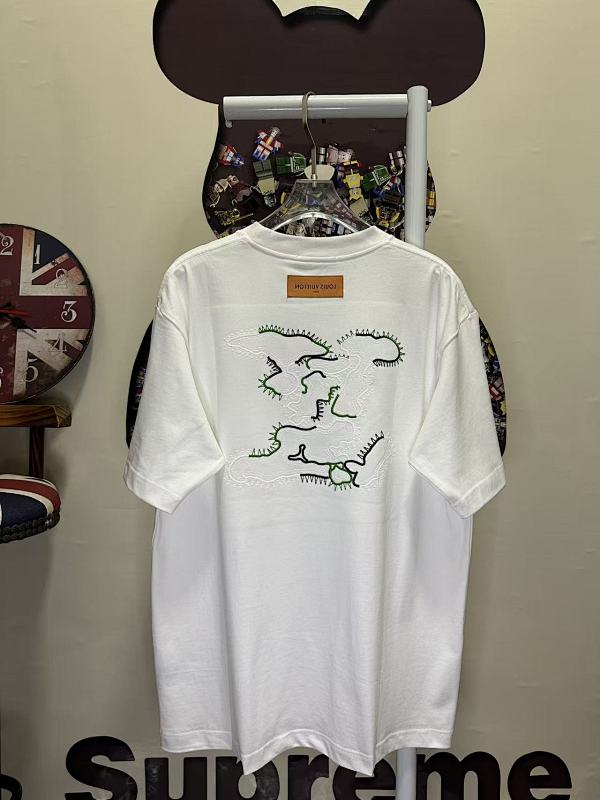 LOUIS VUITTON L26866 Short Sleeve T-Shirt Style 1