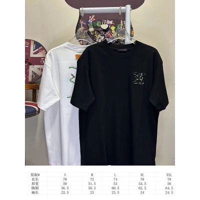 LOUIS VUITTON L26866 Short Sleeve T-Shirt Style 2 02