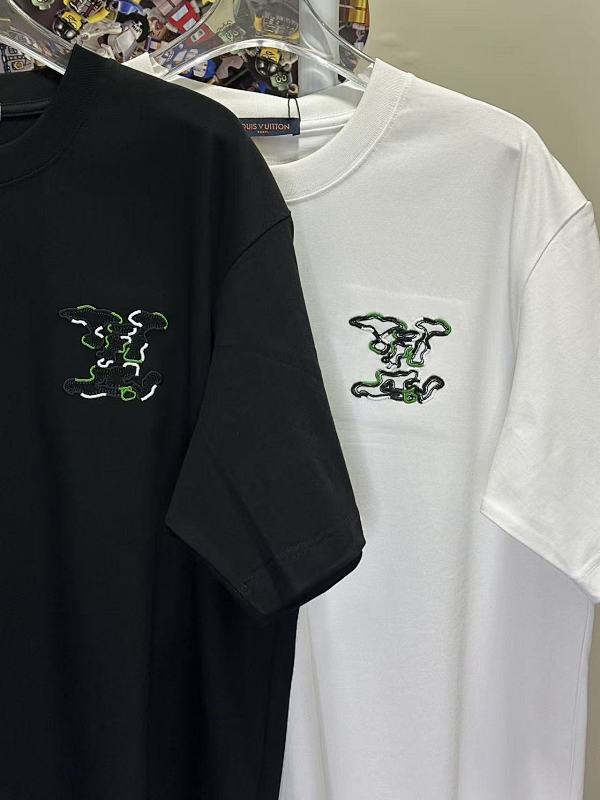 LOUIS VUITTON L26866 Short Sleeve T-Shirt Style 2