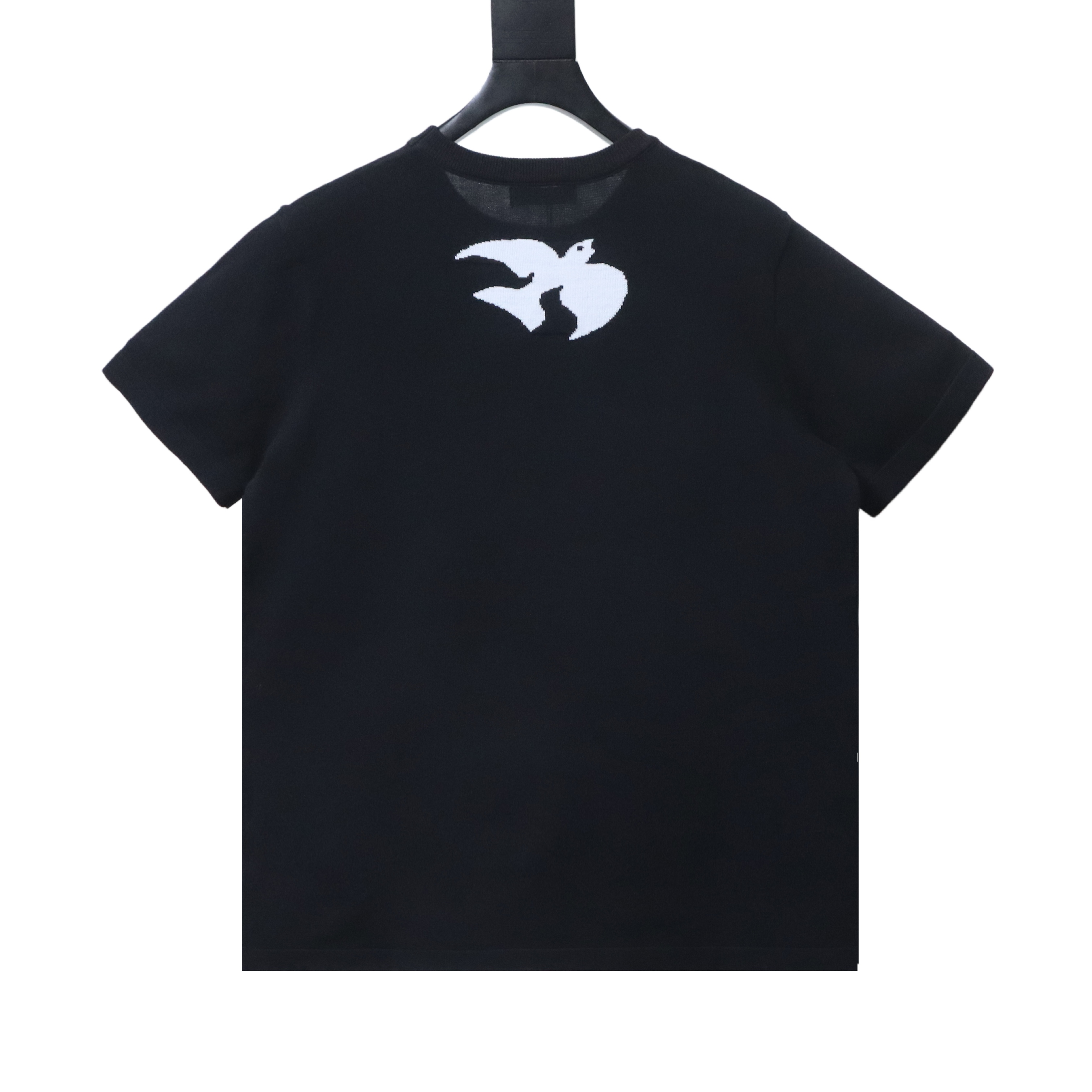 LOUIS VUITTON Letter Black Red Short Sleeve T-Shirt