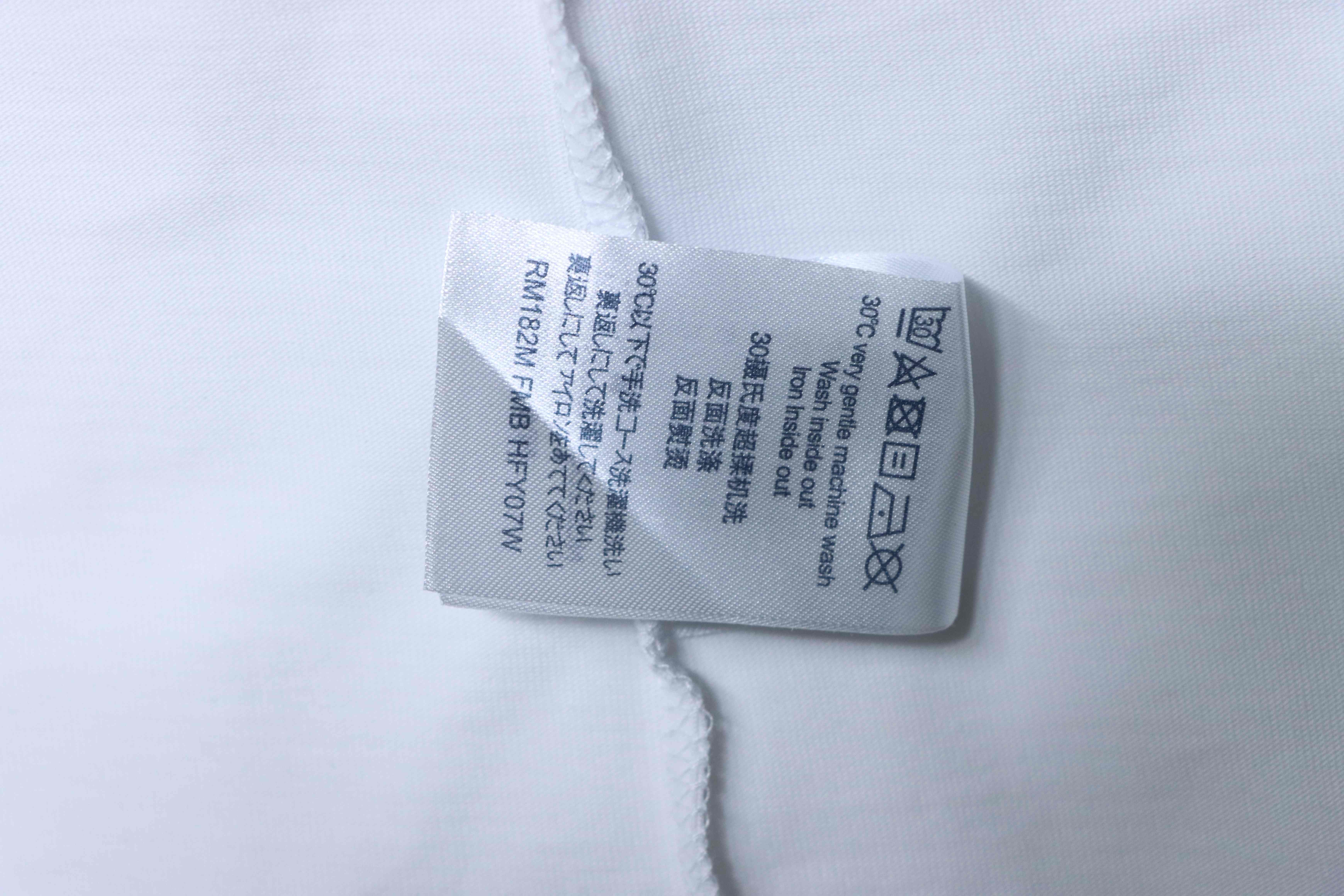 LOUIS VUITTON Letter Hem Embroidery Denim Short Sleeve T-Shirt