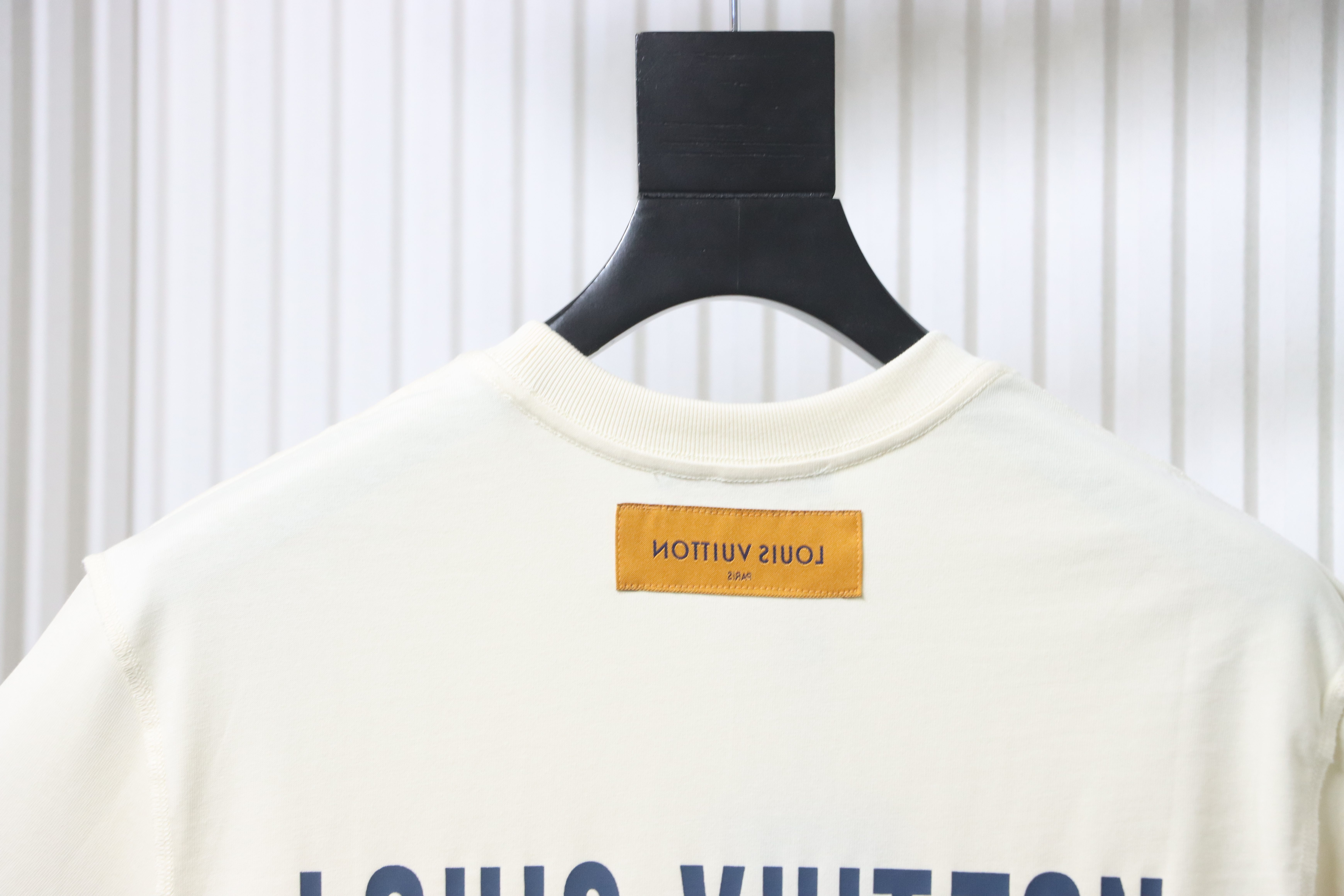 LOUIS VUITTON Letter Print Logo Short Sleeve T-Shirt