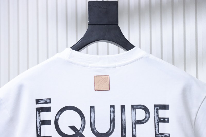 LOUIS VUITTON Letter Print Short Sleeve T-Shirt