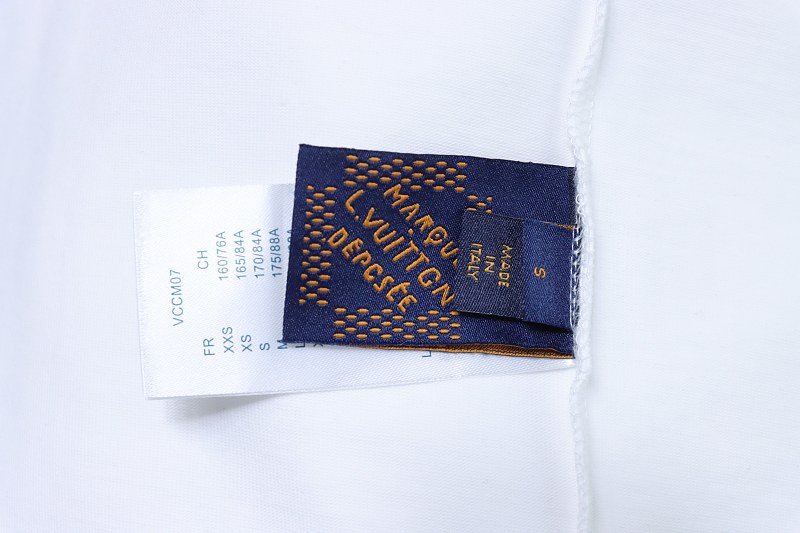 LOUIS VUITTON Letter Print Short Sleeve T-Shirt