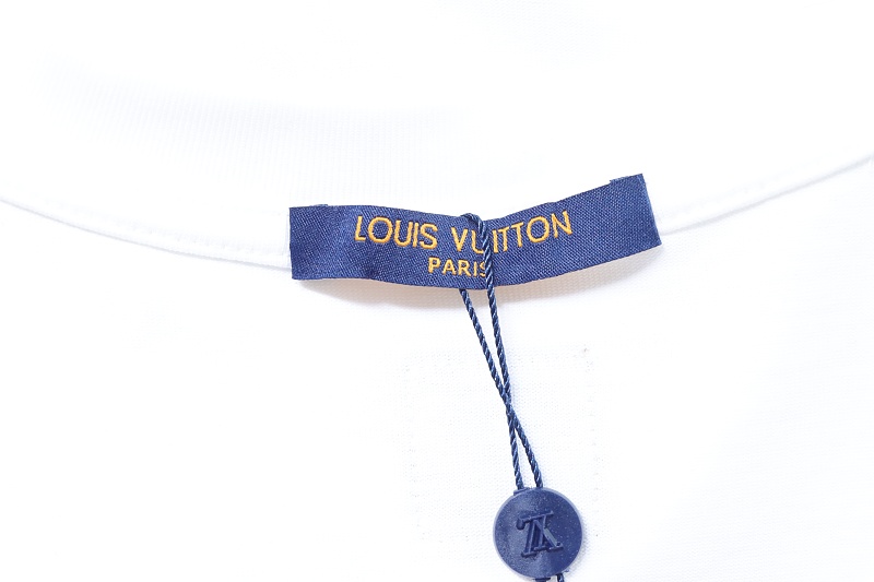 LOUIS VUITTON Letter Print Short Sleeve T-Shirt