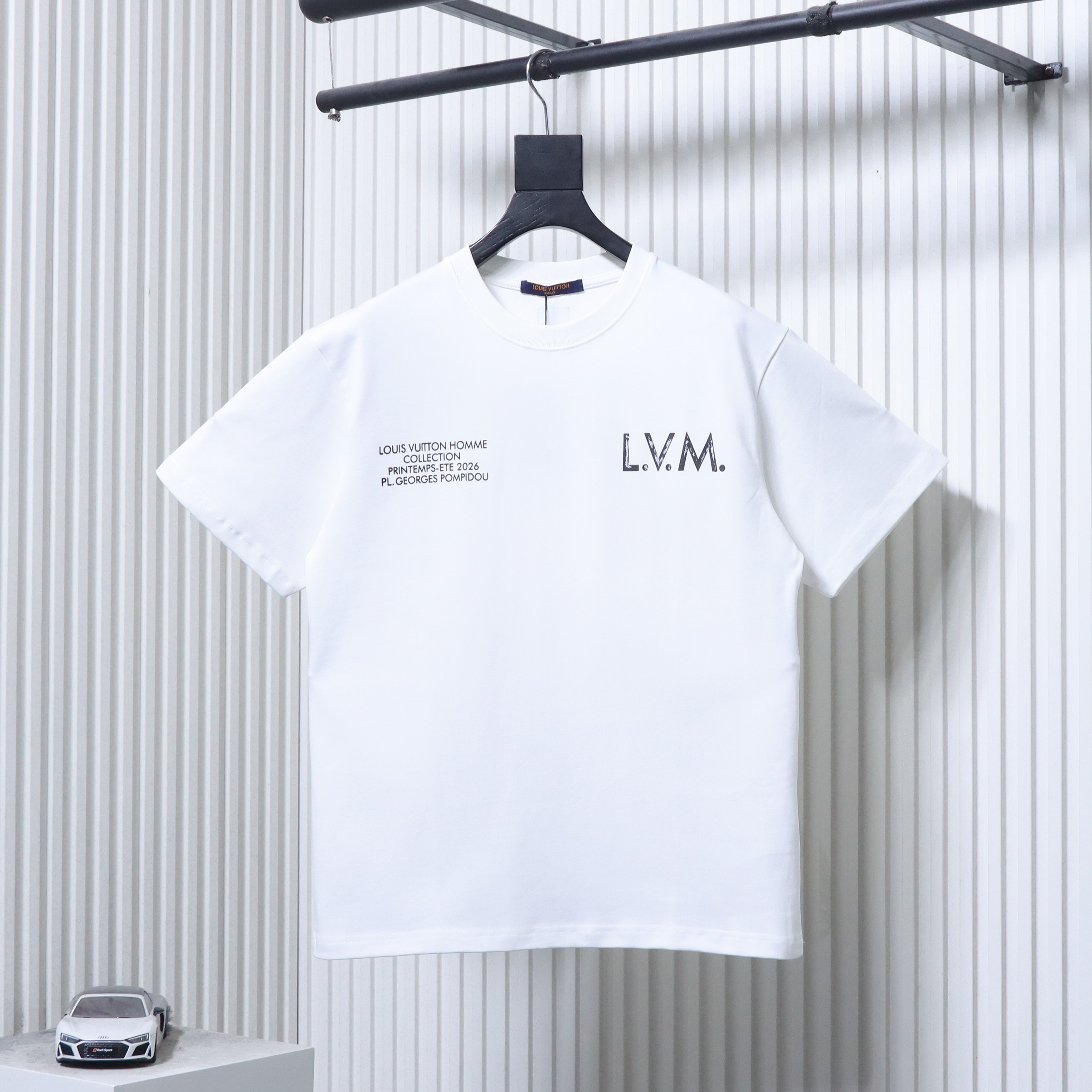 LOUIS VUITTON Letter Print Short Sleeve T-Shirt