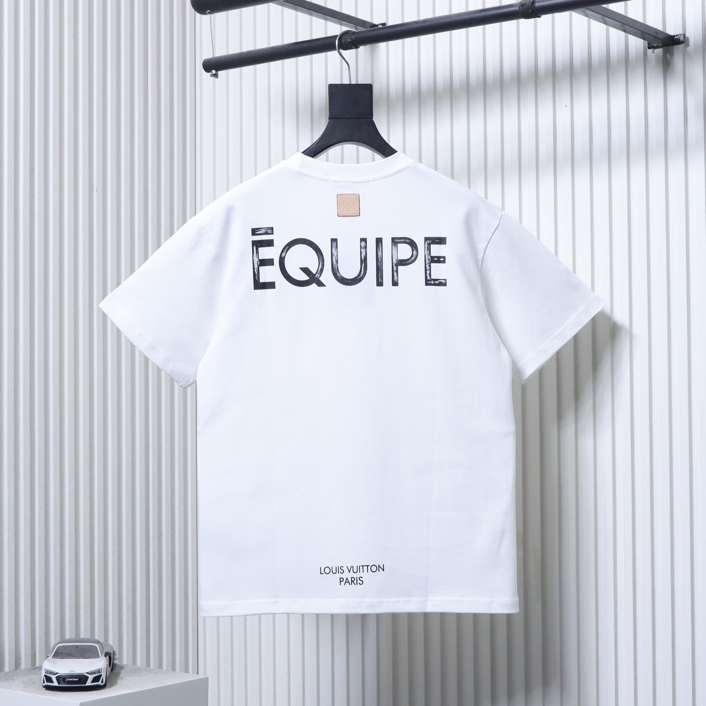 LOUIS VUITTON Letter Print Short Sleeve T-Shirt