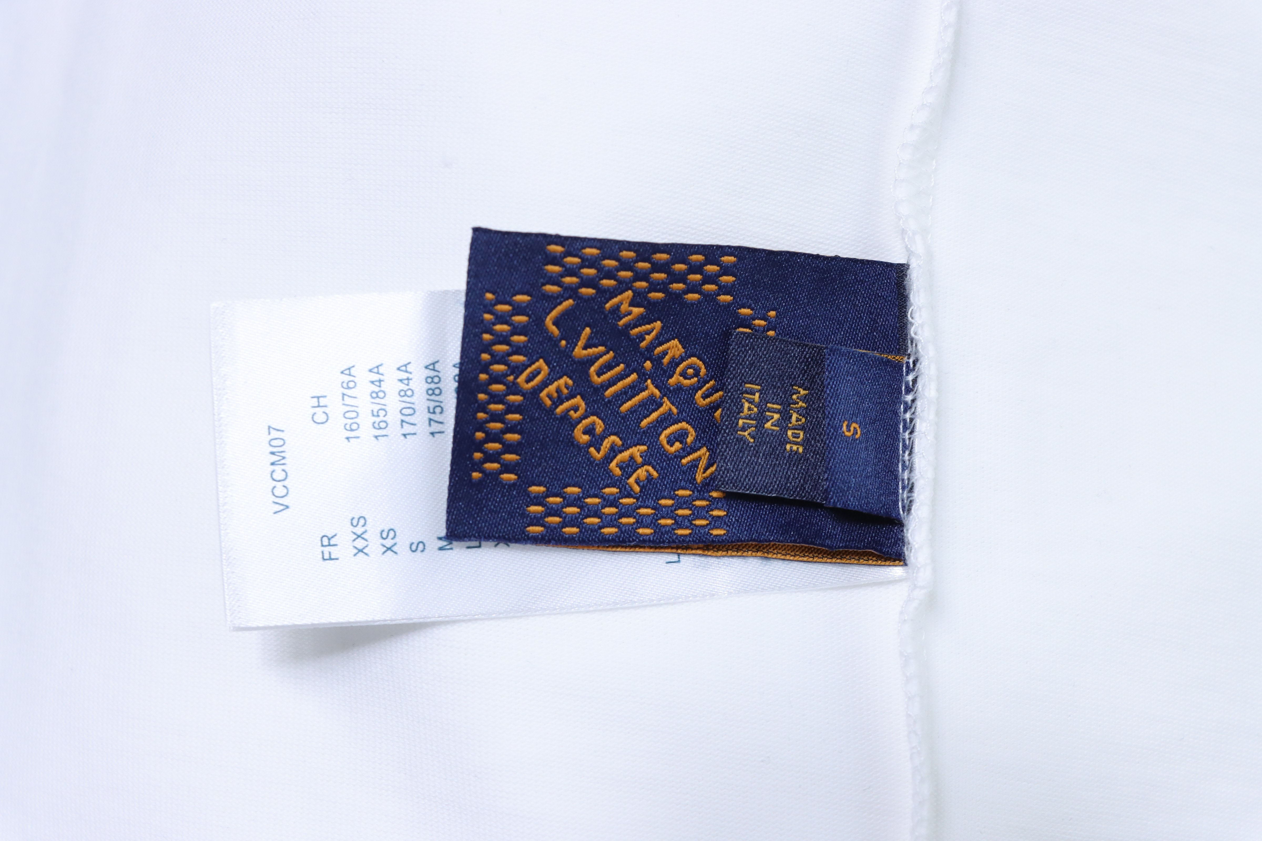 LOUIS VUITTON Letter Print Short Sleeve T-Shirt