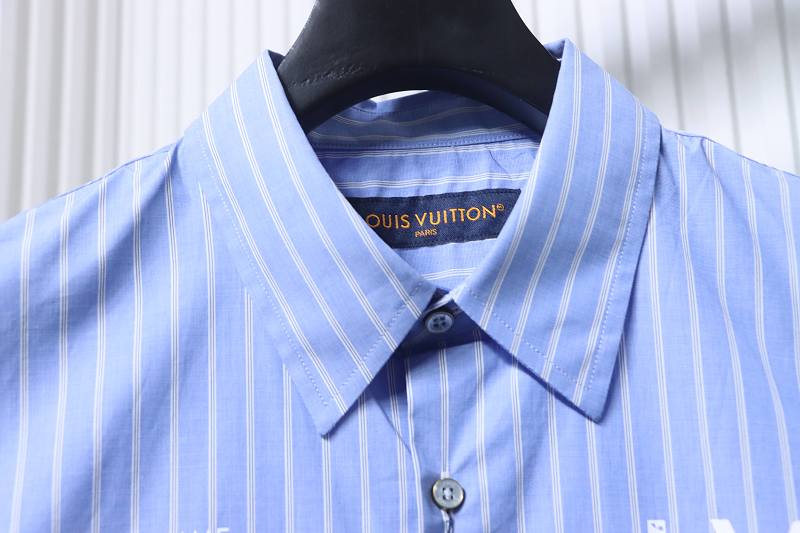 LOUIS VUITTON Letter Short Sleeve Shirt