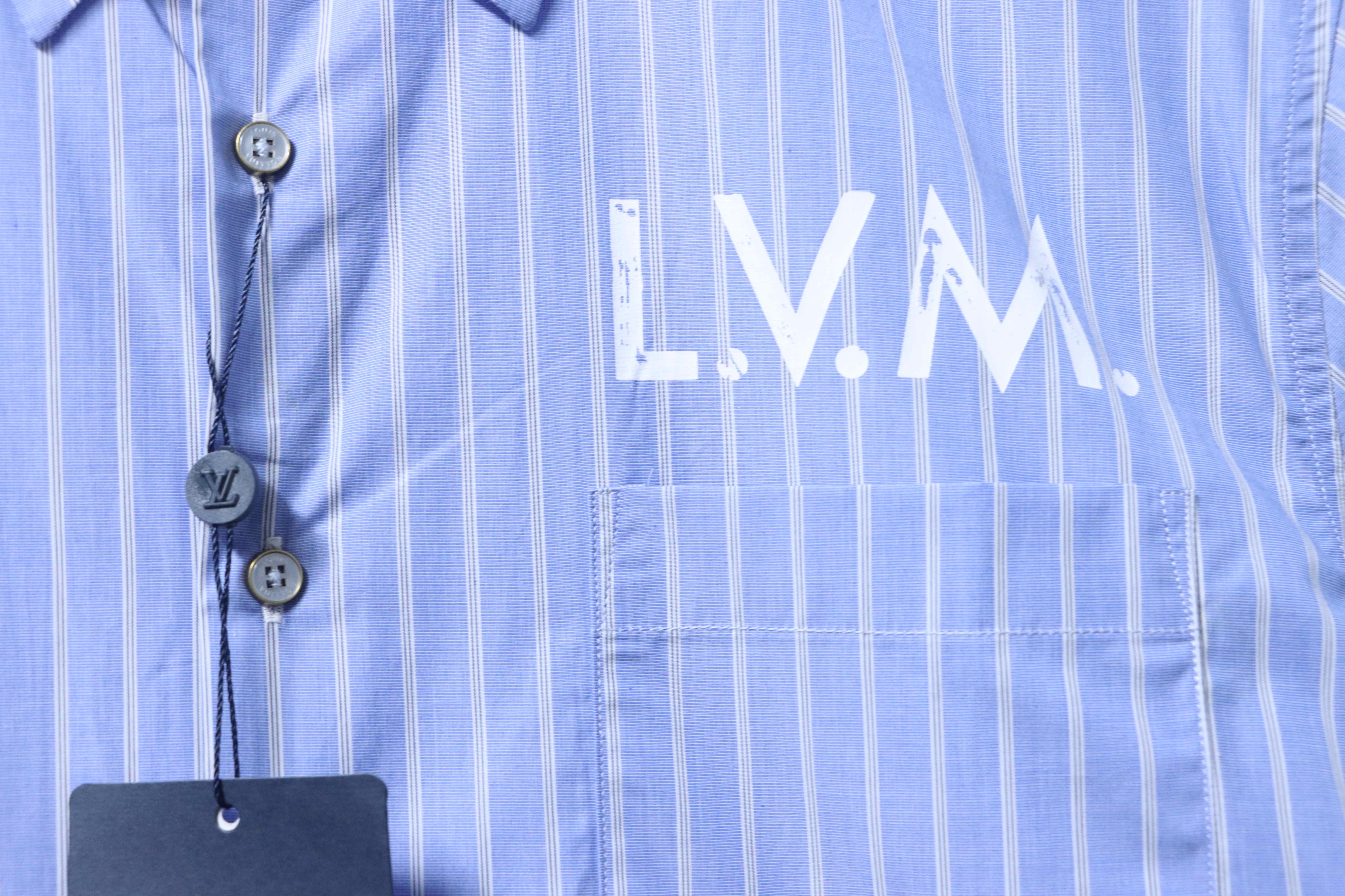 LOUIS VUITTON Letter Short Sleeve Shirt