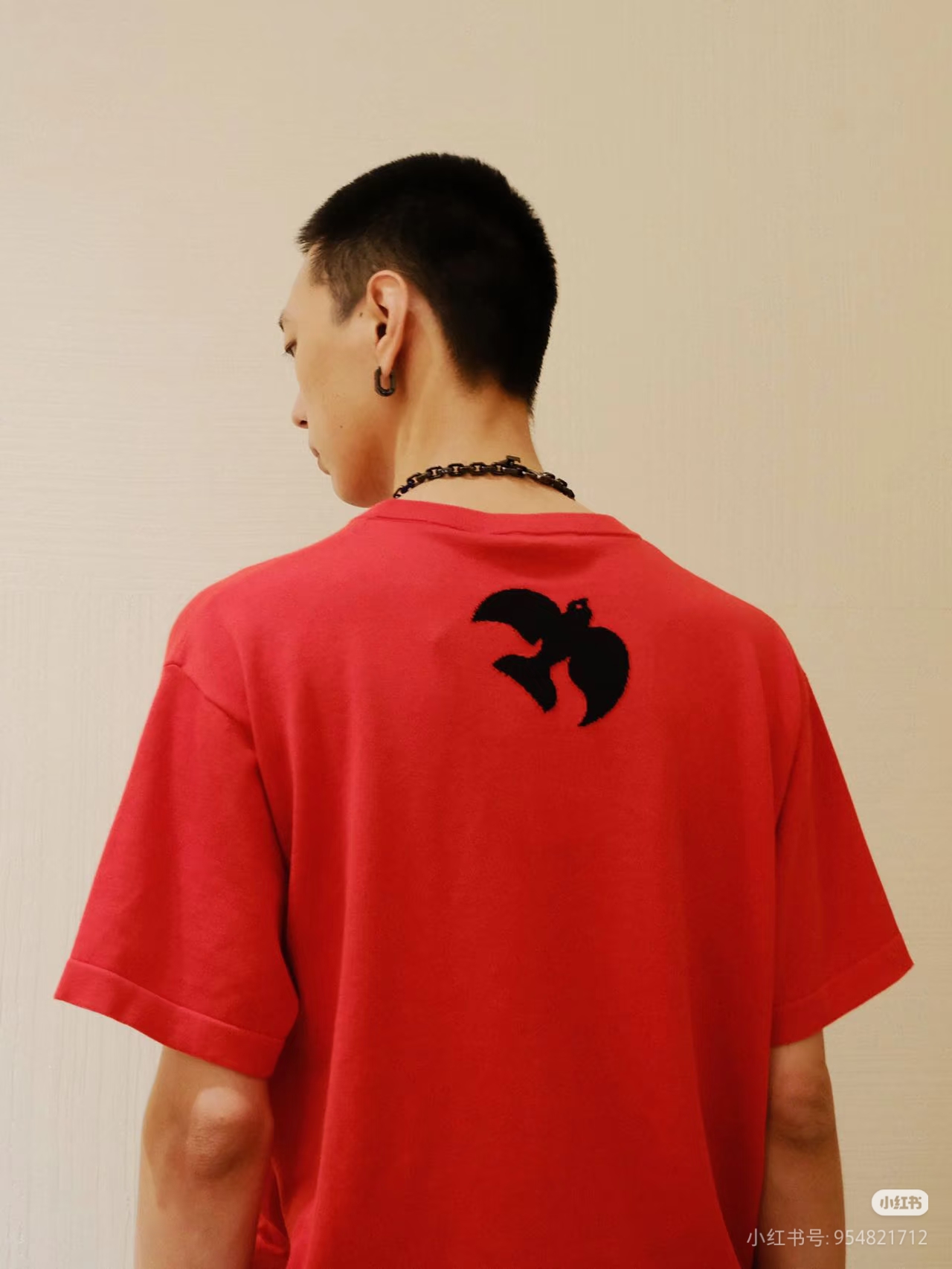 LOUIS VUITTON Letter Short Sleeve T-Shirt Style 2