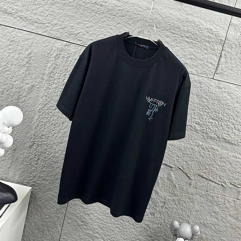 LOUIS VUITTON Letter White Short Sleeve T-Shirt
