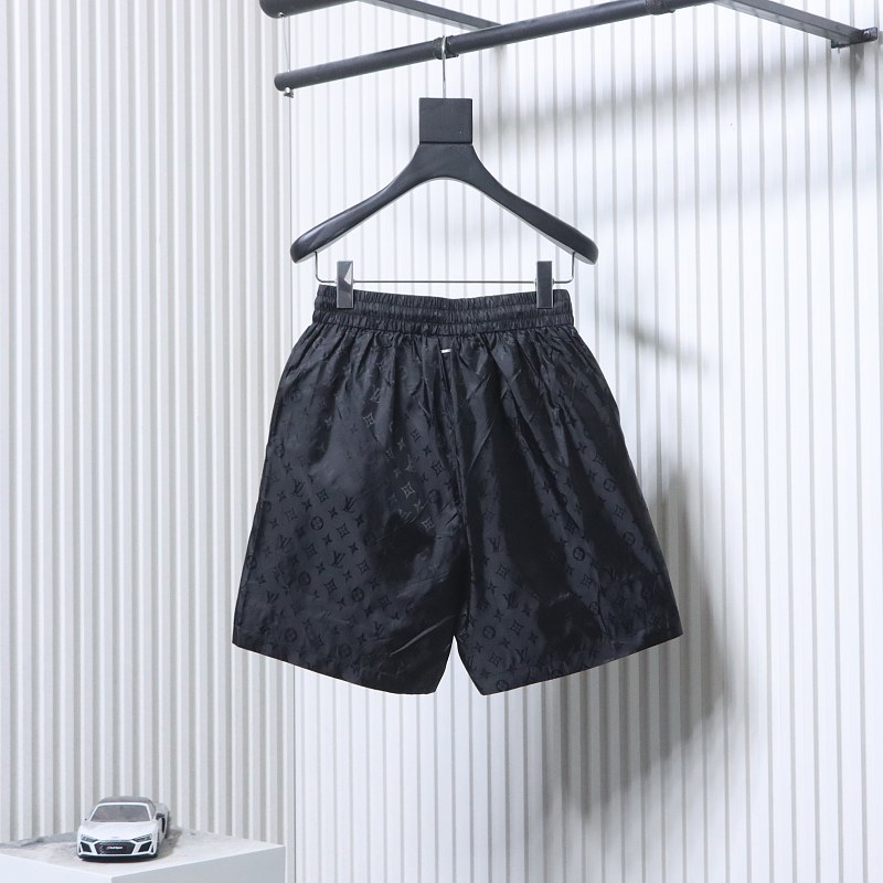 LOUIS VUITTON Logo Black Shorts