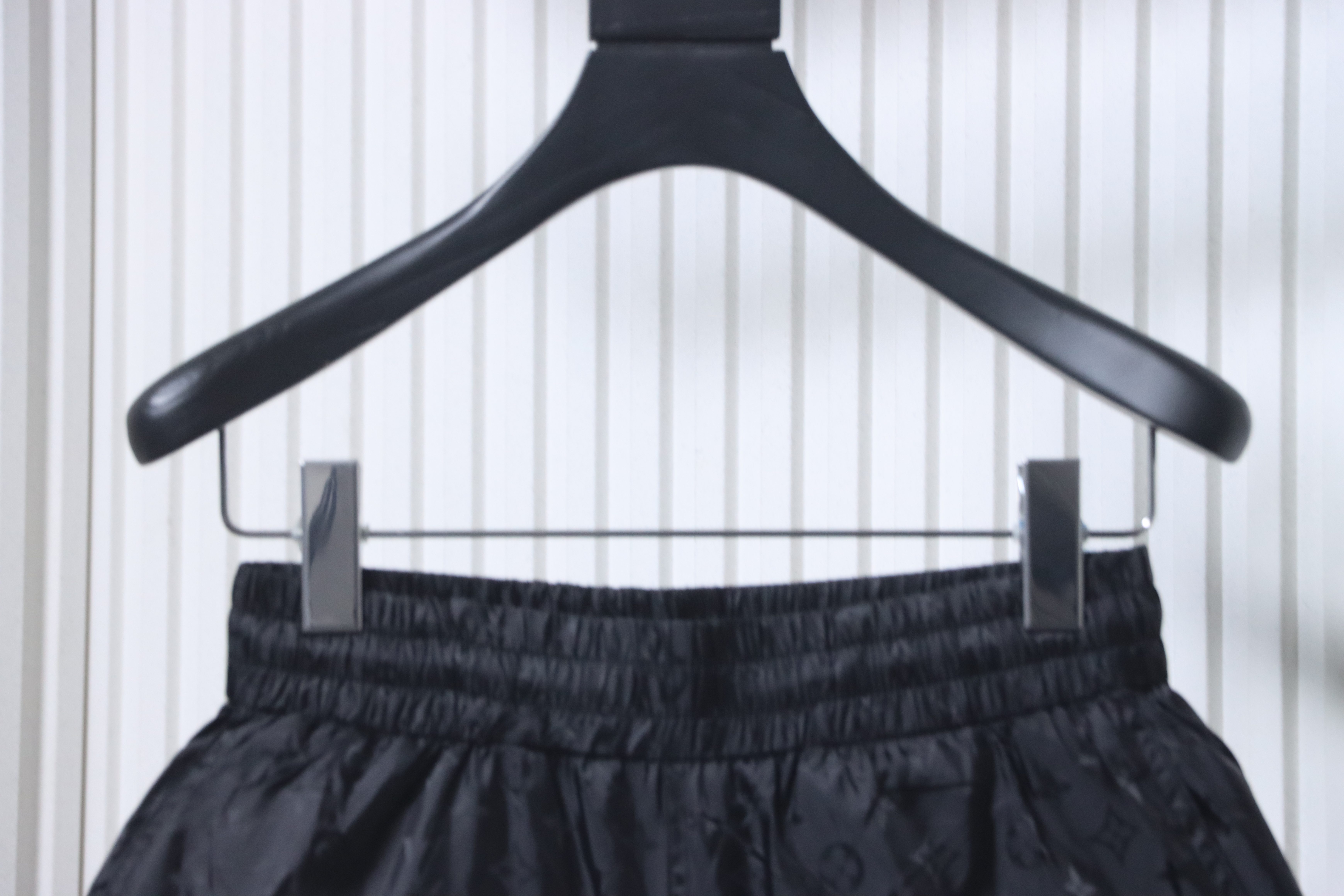 LOUIS VUITTON Logo Black Shorts