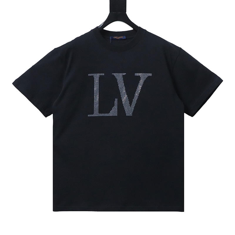 LOUIS VUITTON Logo Short Sleeve T-Shirt Style 1